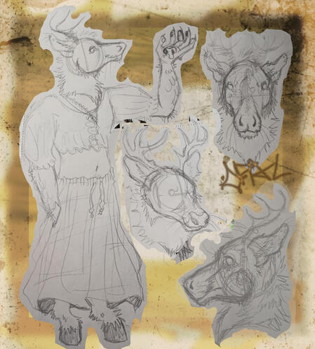 $5 Traditional drawings